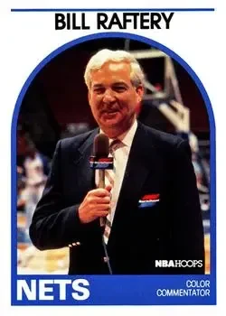 1989-90 Hoops #NNO Announcers Bill Raftery