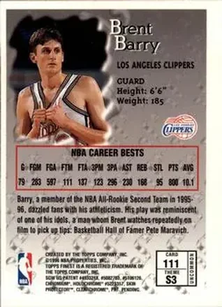 Retro di Brent Barry