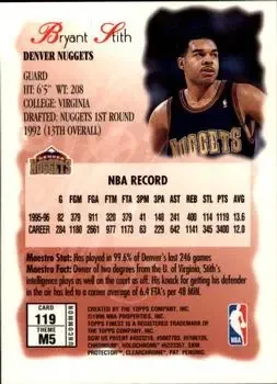 Back of Bryant Stith