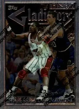 Front of Hakeem Olajuwon