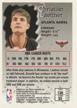 Back of Christian Laettner
