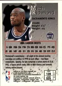 Back of Mitch Richmond