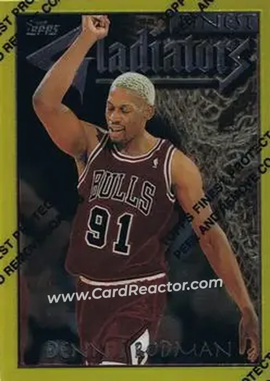 Front of Dennis Rodman