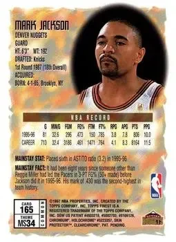Back of Mark Jackson
