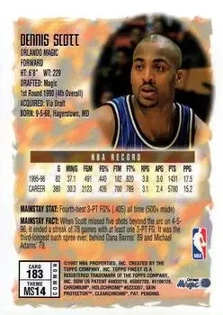 Back of Dennis Scott