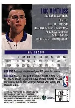 Back of Eric Montross