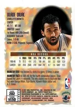 Back of Vlade Divac