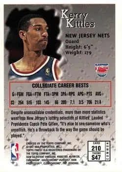 Back of Kerry Kittles