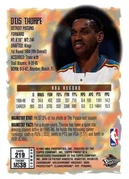 Back of Otis Thorpe