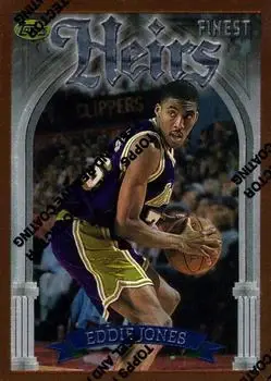 1996-97 Finest #220 Eddie Jones
