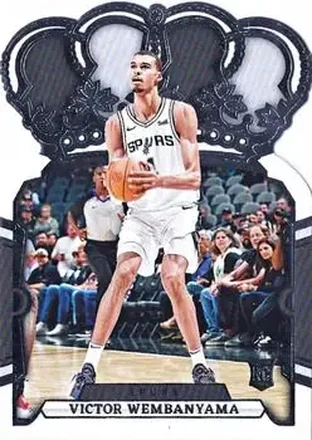 2023-24 Panini Crown Royale #48 - Victor Wembanyama - San Antonio Spurs