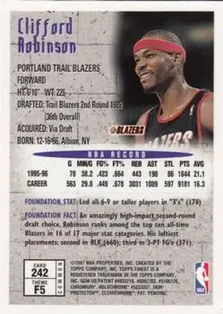 Reverso de Clifford Robinson