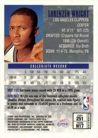 Retro di Lorenzen Wright