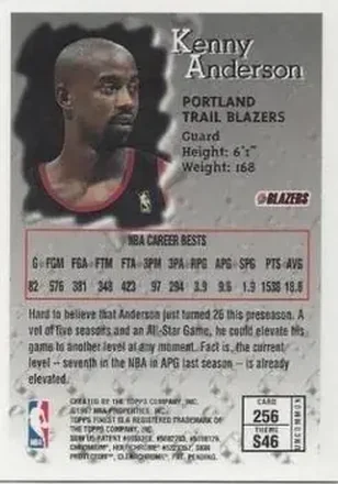 Kenny Anderson Rückseite