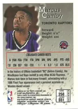 Back of Marcus Camby