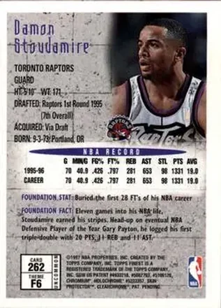 Reverso de Damon Stoudamire