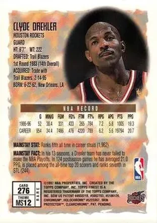 Retro di Clyde Drexler