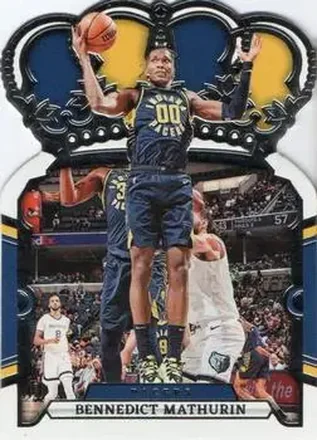 2023-24 Panini Crown Royale #54 - Bennedict Mathurin - Indiana Pacers