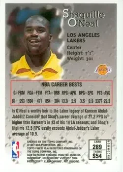 Back of Shaquille O'Neal