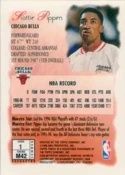 Back of Scottie Pippen
