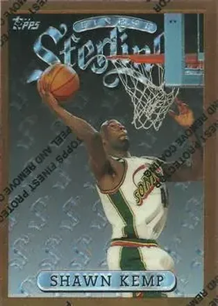 1996-97 Finest #14 Refractors Shawn Kemp
