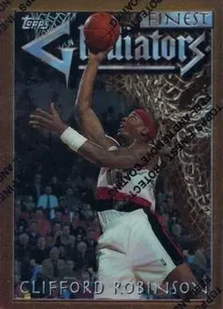 1996-97 Finest #21 Refractors Clifford Robinson
