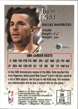 Back of Jason Kidd