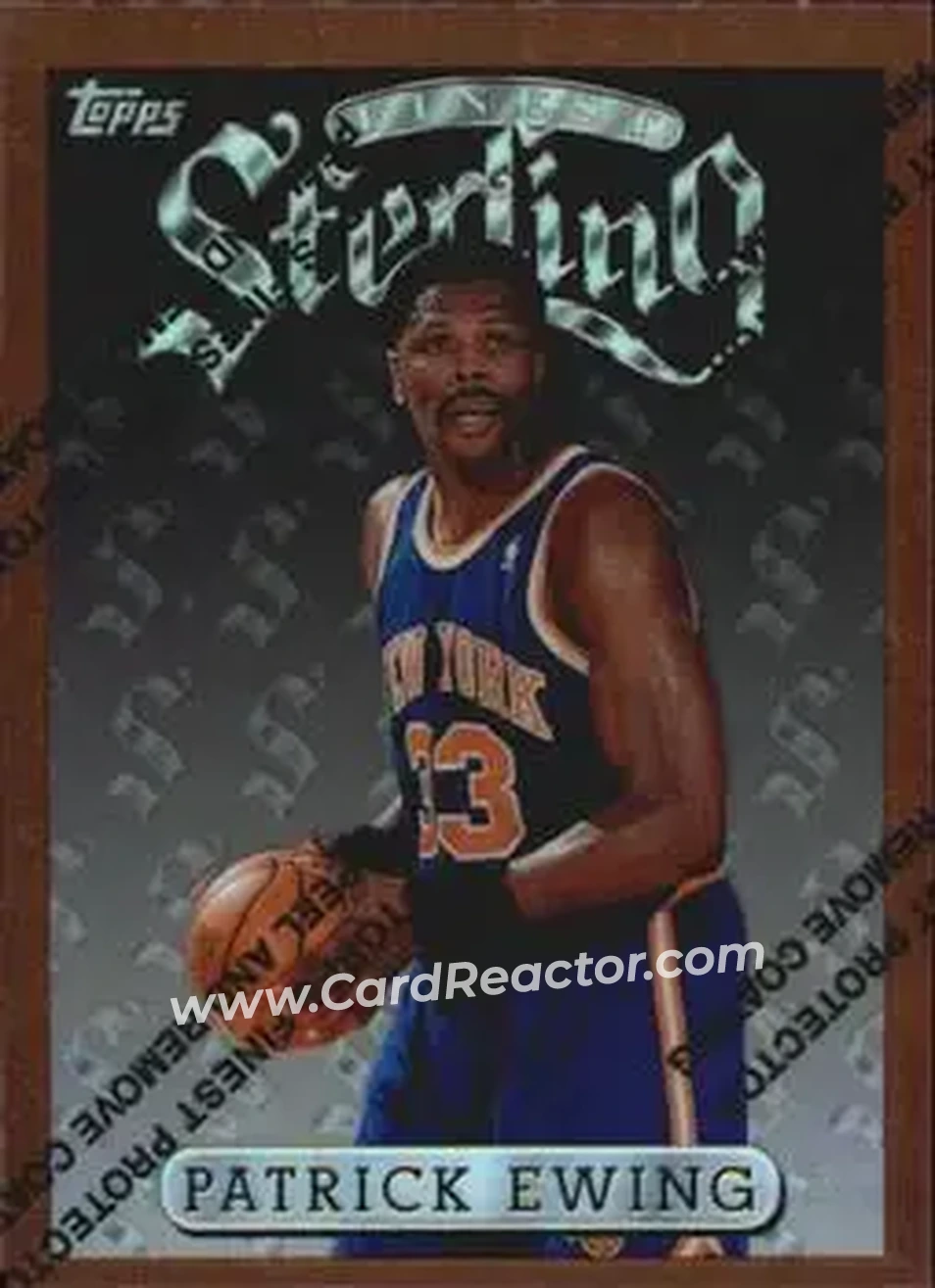 Front of Patrick Ewing