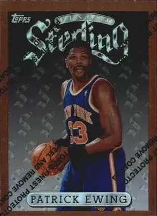 1996-97 Finest #44 Refractors Patrick Ewing