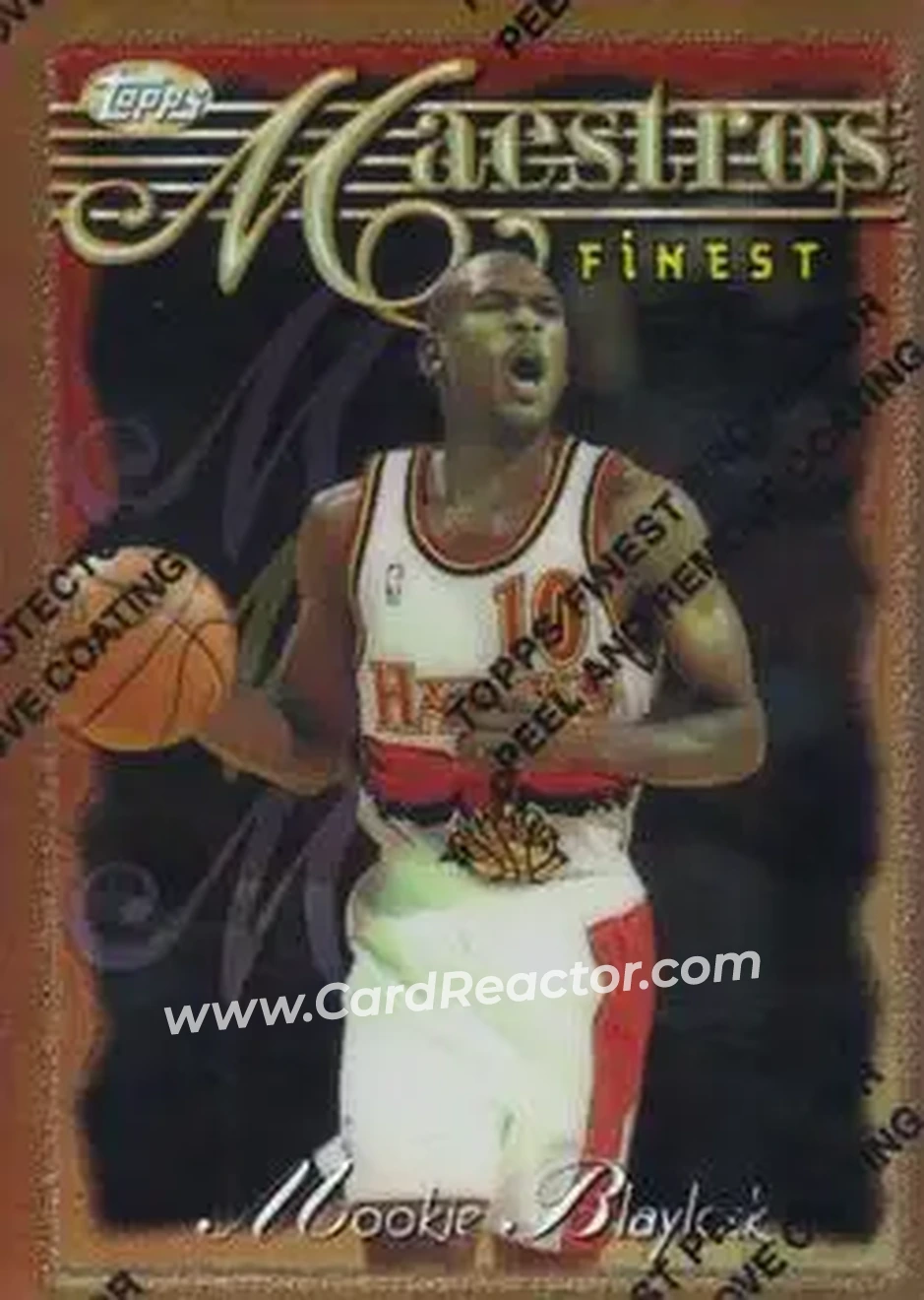 Front of Mookie Blaylock