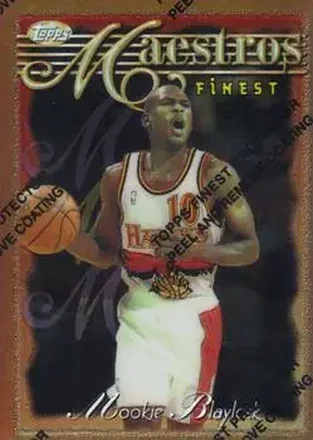 1996-97 Finest #46 Refractors Mookie Blaylock