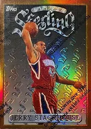 1996-97 Finest #48 Refractors Jerry Stackhouse