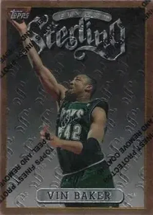 1996-97 Finest #49 Refractors Vin Baker