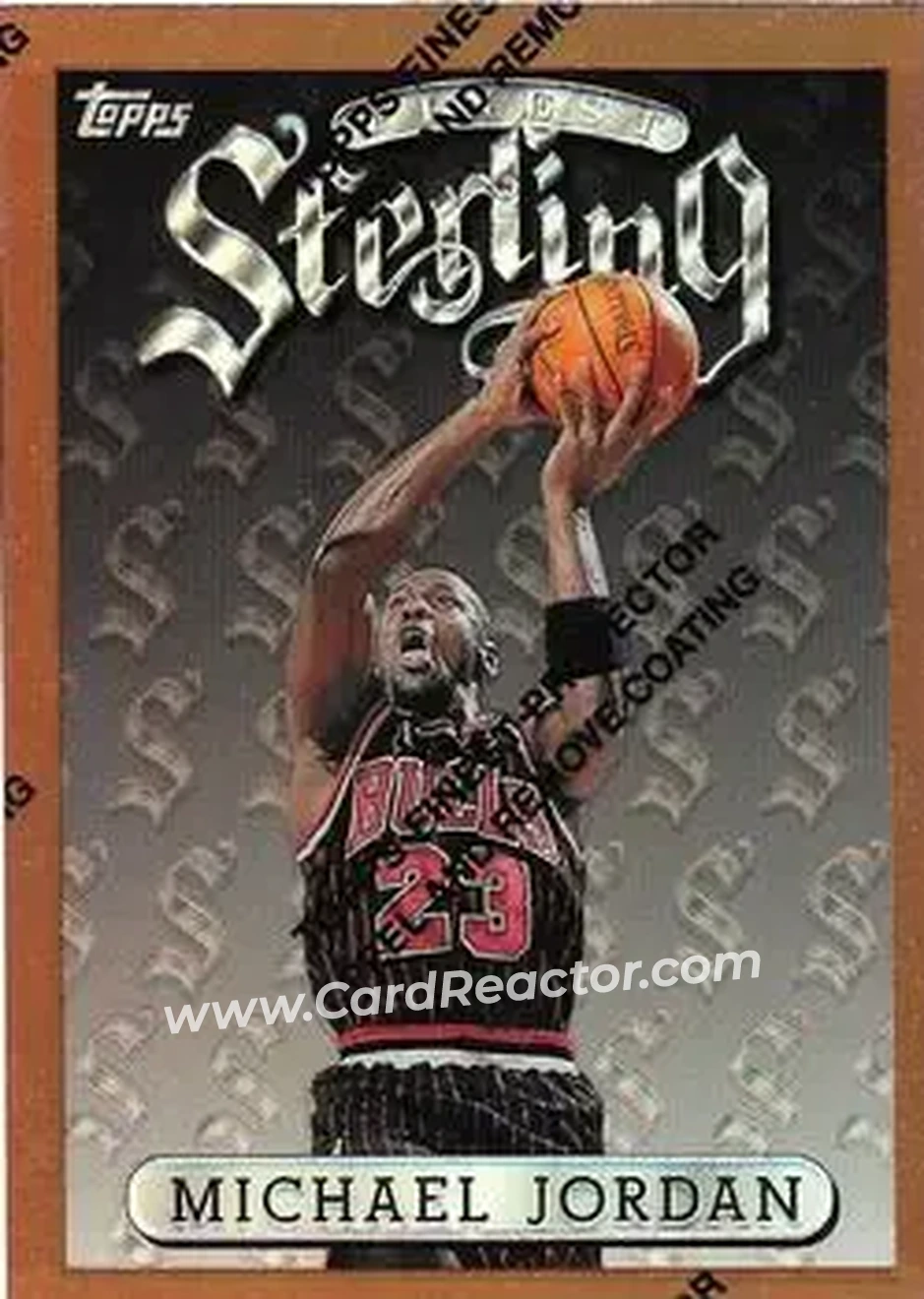 Front of Michael Jordan