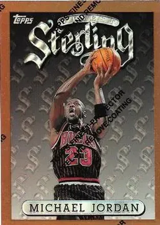 1996-97 Finest #50 Refractors Michael Jordan