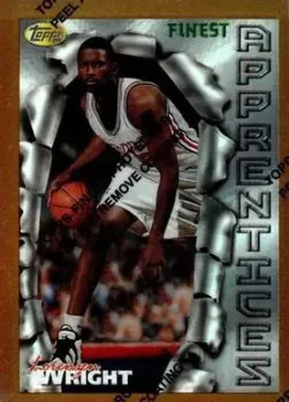 1996-97 Finest #53 Refractors Lorenzen Wright