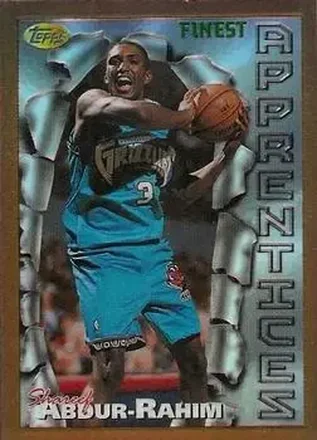 1996-97 Finest #54 Refractors Shareef Abdur-Rahim