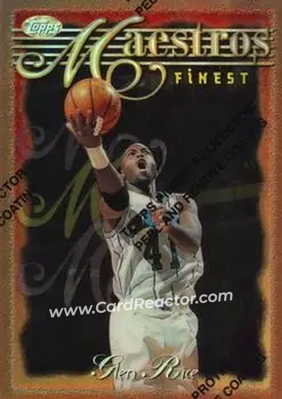 Front of Glen Rice