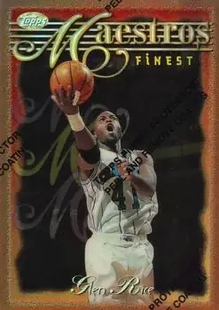 1996-97 Finest #56 Refractors Glen Rice
