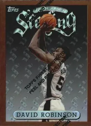 1996-97 Finest #60 Refractors David Robinson