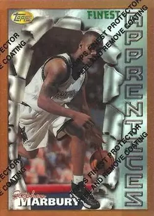 1996-97 Finest #62 Refractors Stephon Marbury