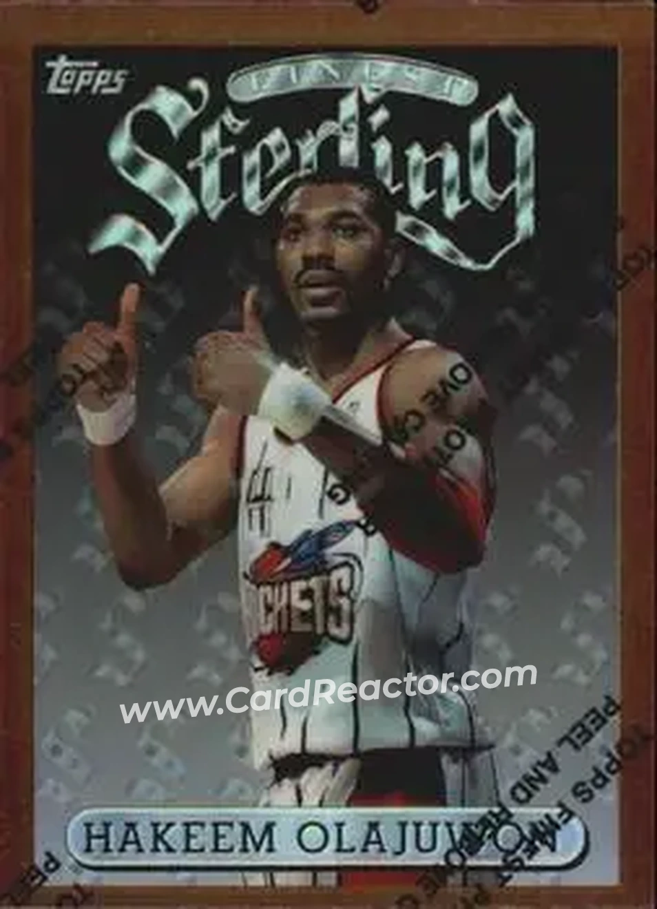 Front of Hakeem Olajuwon