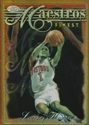 1996-97 Finest #64 Refractors Lindsey Hunter