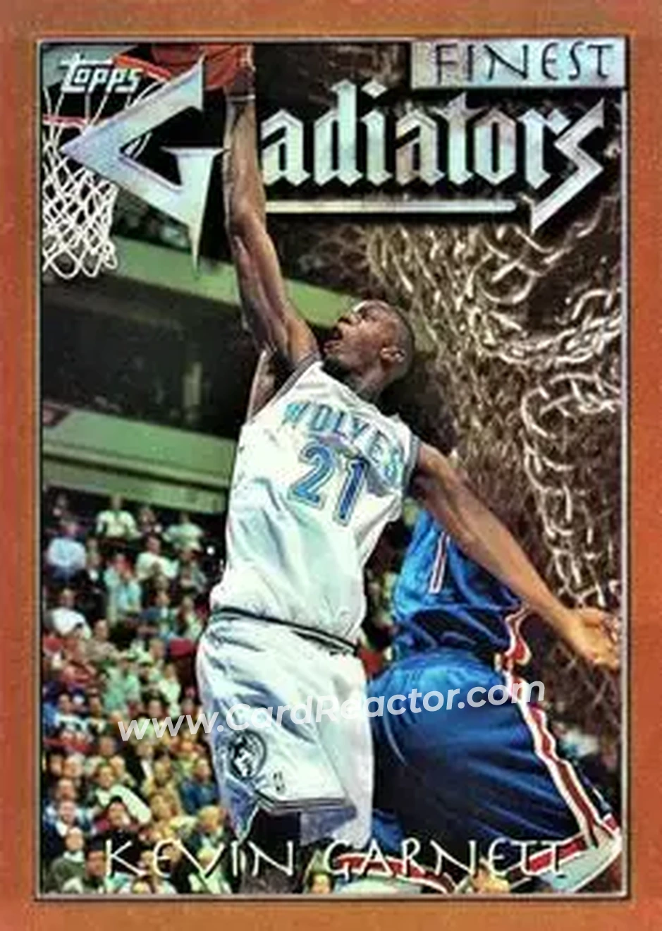 Front of Kevin Garnett