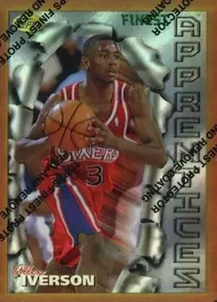 1996-97 Finest #69 Refractors Allen Iverson