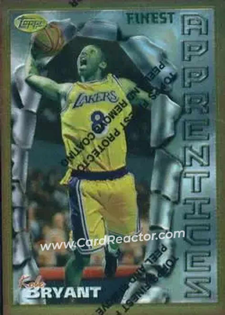 Front of Kobe Bryant