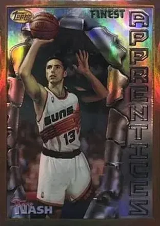 1996-97 Finest #75 Refractors Steve Nash