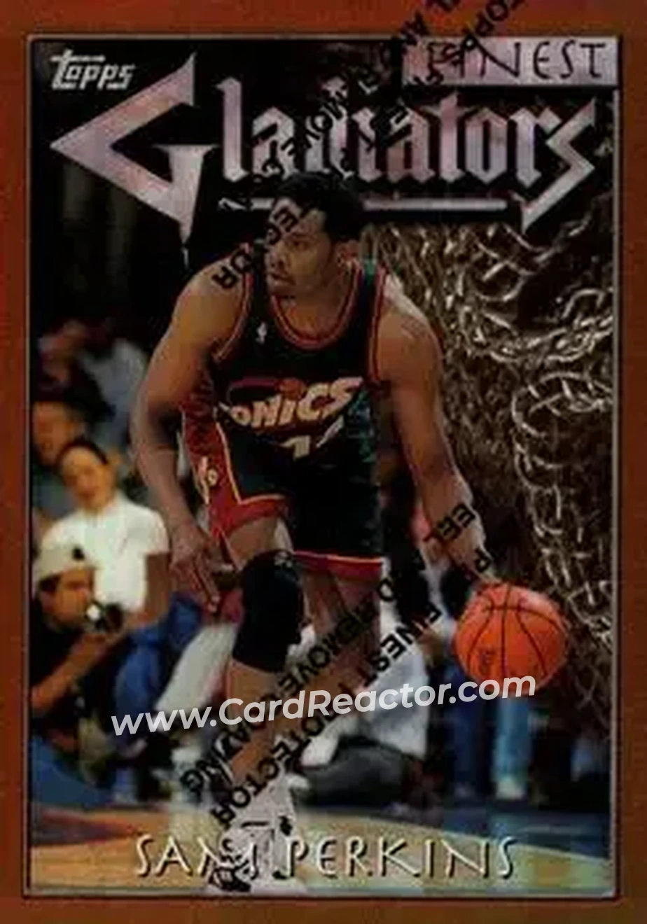 Front of Sam Perkins