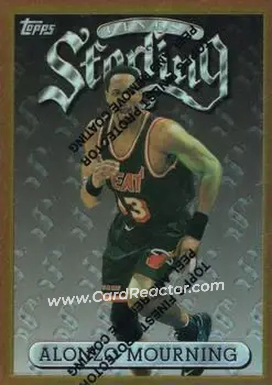 Front of Alonzo Mourning
