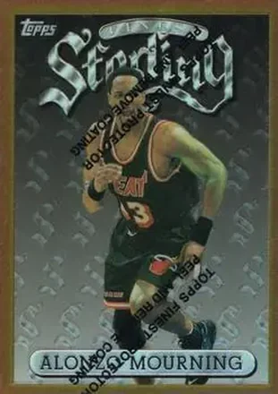 1996-97 Finest #78 Refractors Alonzo Mourning